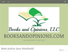 Tablet Screenshot of booksandopinions.com